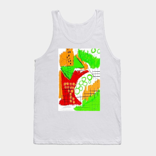 Treasures Map Tank Top by Richa gallery